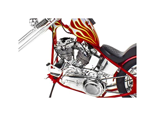 Revell 17326 L.A. Street Chopper 1:8 Scale 107-Piece Skill Level 5 Model Motorcycle Bike Building Kit,White