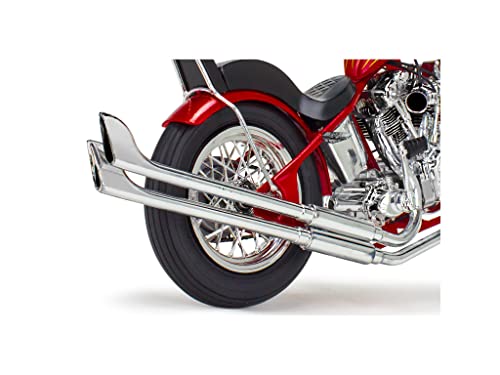 Revell 17326 L.A. Street Chopper 1:8 Scale 107-Piece Skill Level 5 Model Motorcycle Bike Building Kit,White