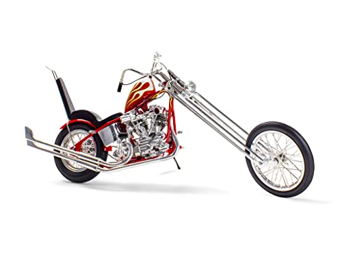 Revell 17326 L.A. Street Chopper 1:8 Scale 107-Piece Skill Level 5 Model Motorcycle Bike Building Kit,White