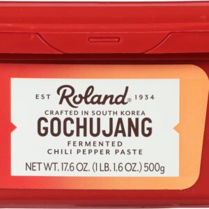 Roland Foods Gochujang, Korean Fermented Hot Chili Paste, 17.6 Oz