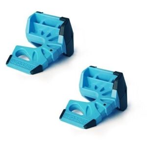 wedge-it - the ultimate door stop - blue - two pack