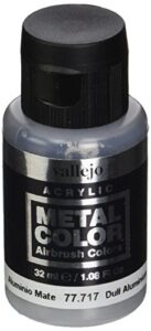 vallejo dull aluminum metal color 32ml paint