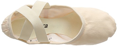 So Danca Women's Ankle Strap Ballet Shoe, Pink, 6.5