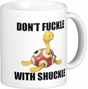 11 oz dont fckle with shuckle ceramic coffee mug by quick mugs 2 u