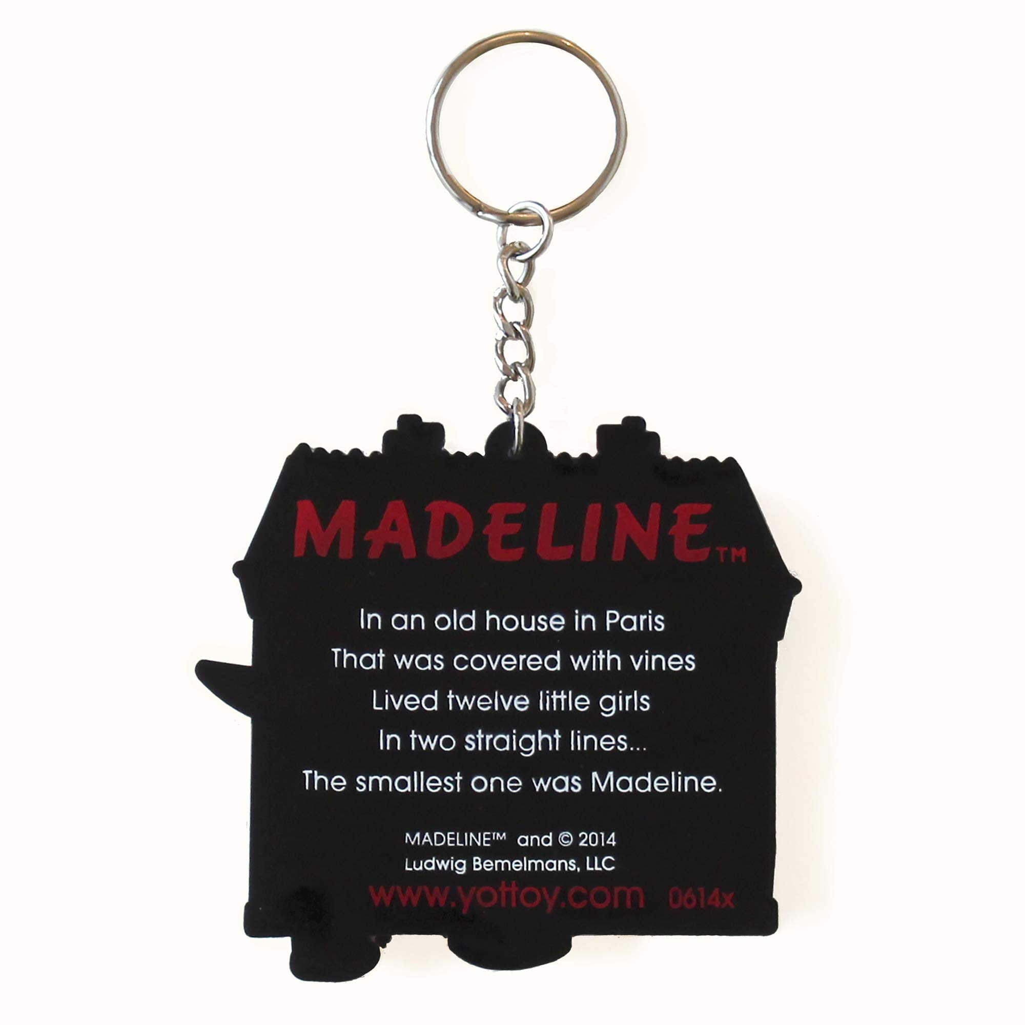 YOTTOY Madeline Collection | Kids Key Chain Ring Backpack Accessory