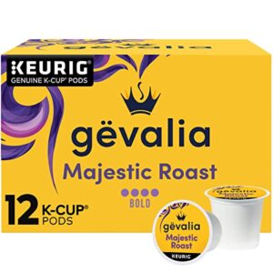 gevalia majestic roast k-cup coffee pods (12 count)