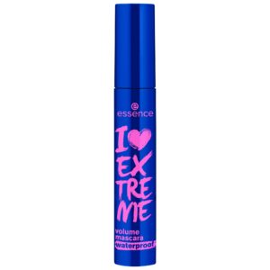 essence | I Love Extreme Volume Mascara Waterproof | Paraben Free | Cruelty Free | Black (Pack of 1, Waterproof)