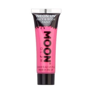 moon glow - 0.42oz neon blacklight face & body paint - intense pink