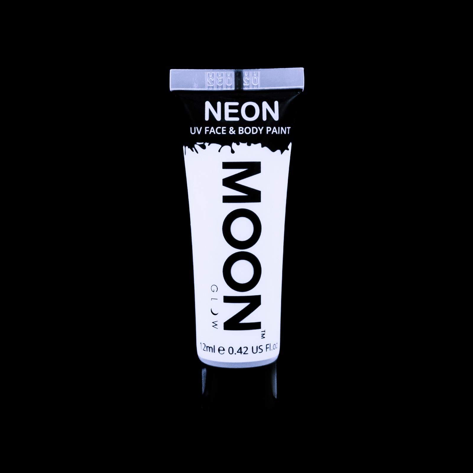 Moon Glow - 0.42oz Blacklight Neon UV Face & Body Paint - White