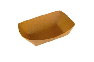 specialty quality packaging 7125 food tray, 25, kraft plain (pack of 1000)