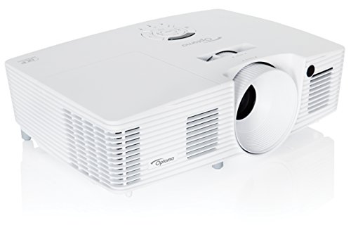 Optoma EH341 Full 3D 1080p 3500 Lumen DLP Multimedia Projector with MHL Enabled HDMI Port, 20,000:1 Contrast Ratio and 8,000 Hour Lamp Life