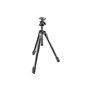 manfrotto 290 xtra 3-section aluminum tripod with 496 ball head