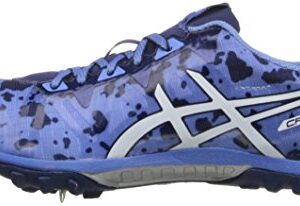 ASICS Women's Cross Freak 2 Cross Country Running Shoe, Powder Blue/White/Navy, 10 M US