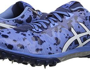 ASICS Women's Cross Freak 2 Cross Country Running Shoe, Powder Blue/White/Navy, 10 M US