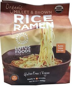 lotus foods organic brown rice ramen (12 packper bag), 30 oz