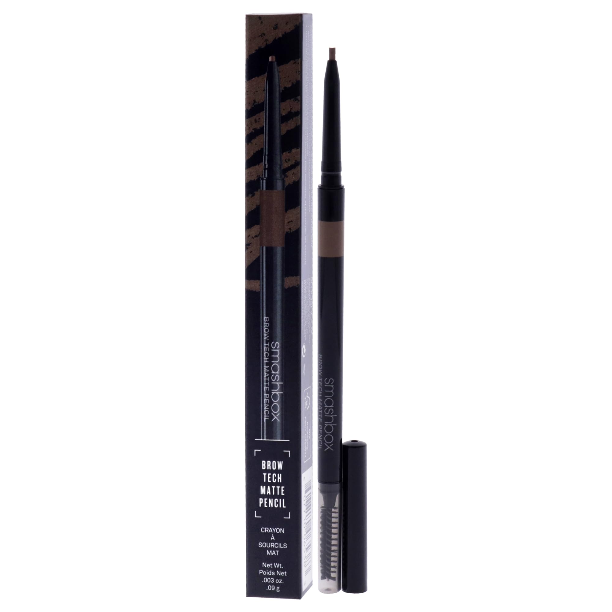 Brow Tech Matte Dual-Ended Eye Brow Pencil, Longwearing Formula, TAUPE