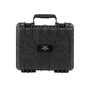 Monoprice Weatherproof/Shockproof Hard Case - IP67, Customizable Foam, 13" x 12" x 6", Black - Pure Outdoor Collection