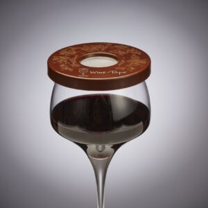 Wine-Tapa(R) Tuscan Set of 6 Wine Glass Covers in Beautiful Earthy Colors to Protect Your Wine From Bugs