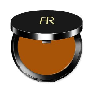 cream to powder foundation by flori roberts, full coverage for women of color or deeper skin tones, long lasting makeup, matte finish, covers uneven complexion and hides imperfections, 0.30 oz