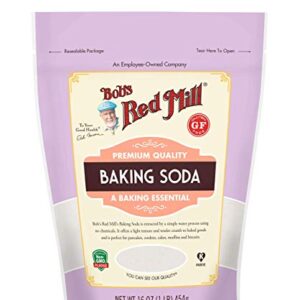 Bob's Red Mill Pure Baking Soda -- 16 oz (Pack of 2)