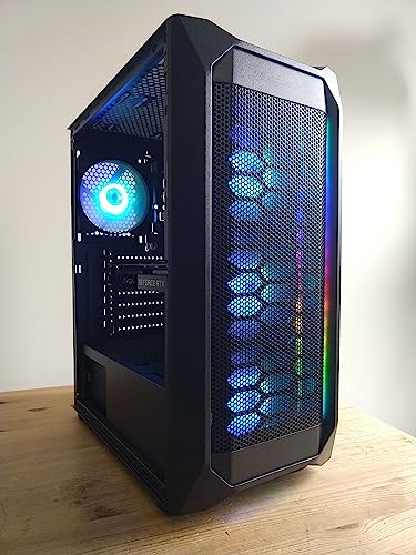 Centaurus Electra 2 Gaming Computer - AMD Ryzen 7 7700 8-Core AM5, 32GB DDR5 RAM, GeForce RTX 4070 Super, 1TB NVMe SSD, Windows 11 PRO, Wraith Spire Cooler, WiFi, RGB. Fast Gaming PC!