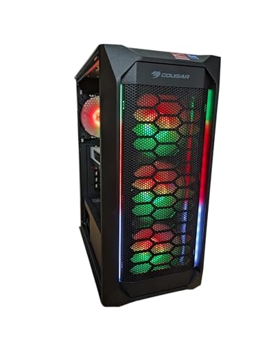 Centaurus Electra 2 Gaming Computer - AMD Ryzen 7 7700 8-Core AM5, 32GB DDR5 RAM, GeForce RTX 4070 Super, 1TB NVMe SSD, Windows 11 PRO, Wraith Spire Cooler, WiFi, RGB. Fast Gaming PC!