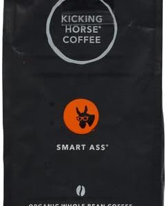 Kicking Horse Coffee, Smart Ass, Medium Roast, Whole Bean, 10 oz