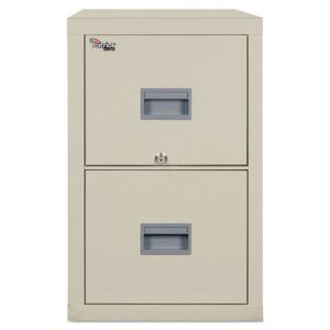 patriot insulated two-drawer fire file, 17 3/4w x 25d x 27 3/4h, parchment