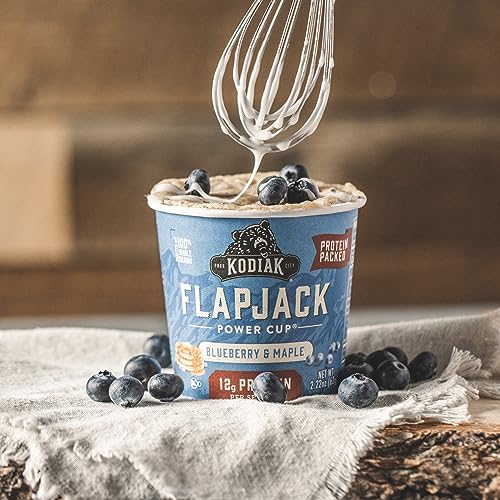 Kodiak Cakes Pancake On the Go, Blueberry and Maple, 2.16 Ounce (Pack of 12)