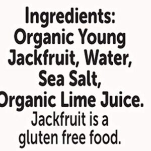 Native Forest Organic Young Jackfruit – Great Meatless Alternative, Plant Based Meat, Non-GMO Project Verified, USDA Organic – Original, 14 Oz (Pack of 6)