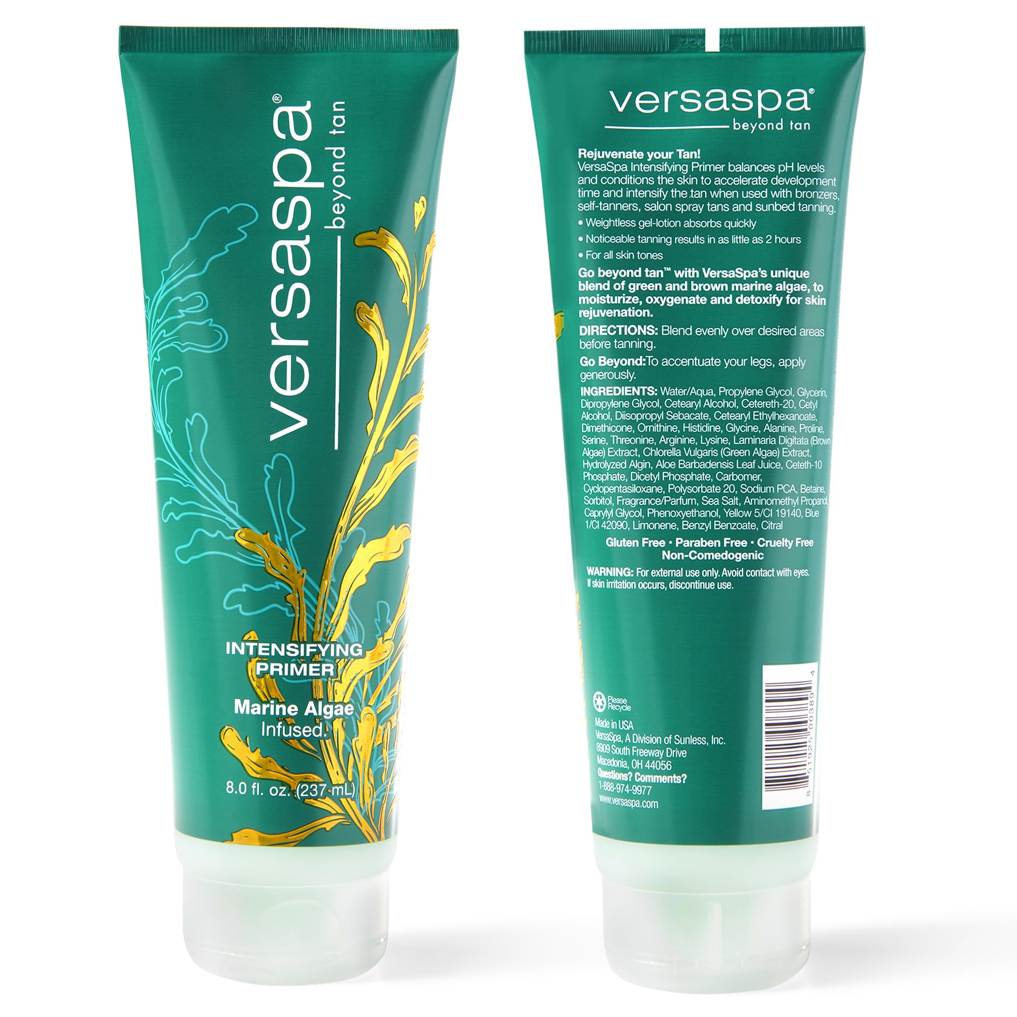 Versa Spa Intensifying Primer - Intensifies & Accelerates, 8 fl.oz