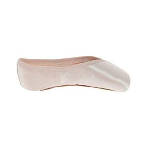 russian pointe entrada pro pointe shoes, v-cut flexible medium shank - size 40, width 2, vamp v3