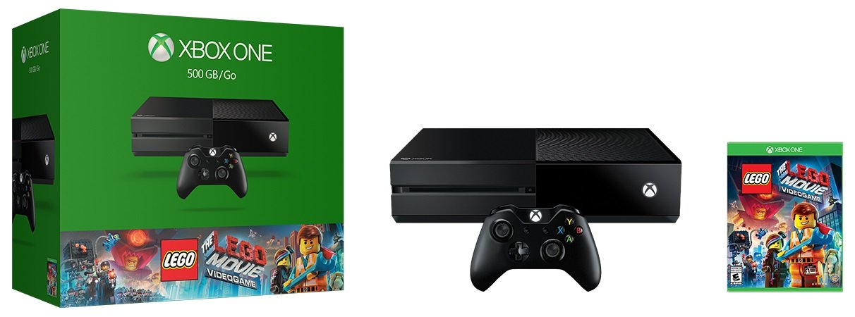 Xbox One 500GB Console - The LEGO Movie Videogame Bundle