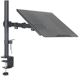 anthrodesk laptop/notebook desk stand/mount with full motion adjustable extension arm with tilt