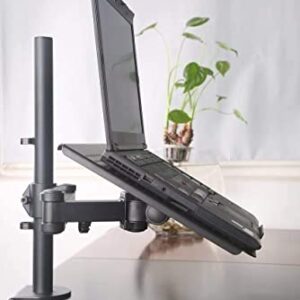 AnthroDesk Laptop/Notebook Desk Stand/Mount with Full Motion Adjustable Extension Arm with Tilt