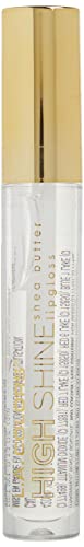 L.A. Colors High Shine Shea Butter Lip Gloss, Clear, 0.14 Ounce