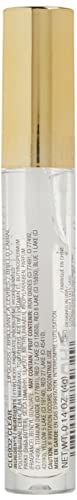 L.A. Colors High Shine Shea Butter Lip Gloss, Clear, 0.14 Ounce