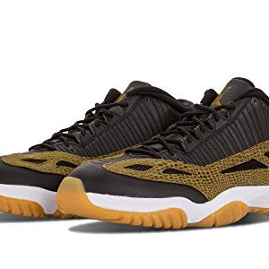 Nike Men's Air Jordan 11 Retro Low Black/Yellow/Red/Green 306008-013 (Size: 9)