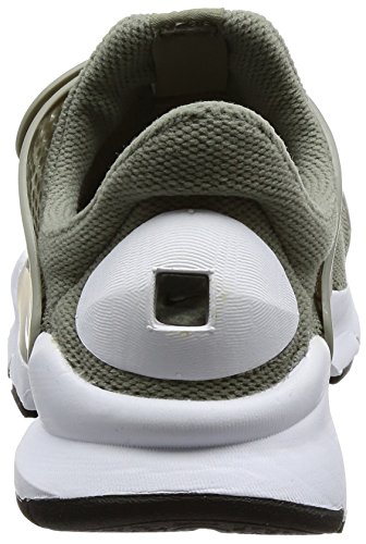 Nike Womens Sock Dart Running Trainers 848475 Sneakers Shoes (UK 3.5 US 6 EU 36.5, Dark Stucco White Black 005)