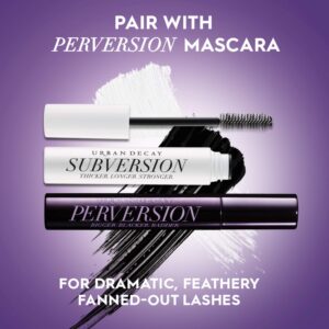 Urban Decay Subversion Eyelash Primer, White - Creamy Mascara Primer - For Length & Volume - Conditioning & Protective Formula with Panthenol & Vitamin E