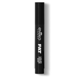 Eyeko Fat Liquid Eyeliner, Intense Black - Bold Thick Felt Tip - Smudge-proof - Vegan 3.15g