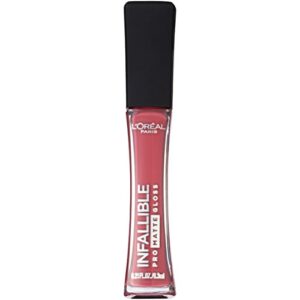 L'Oréal Paris Makeup Infallible Pro Matte Lip Gloss, Nude Allude, 0.21 fl. oz.