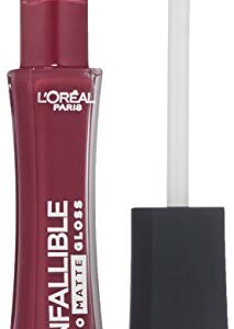 L'Oréal Paris Infallible Lip Pro Matte Gloss, Forbidden Kiss, 0.21 fl. oz.