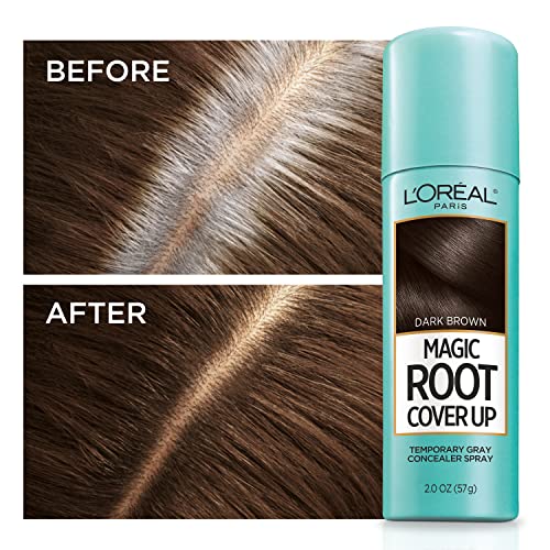 L'Oreal Paris Magic Root Cover Up Gray Concealer Spray Light to Medium Blonde 2 oz.(Packaging May Vary)