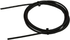 temco 12 awg/gauge solar cable - made in the usa 10 feet black (variety of lengths available)
