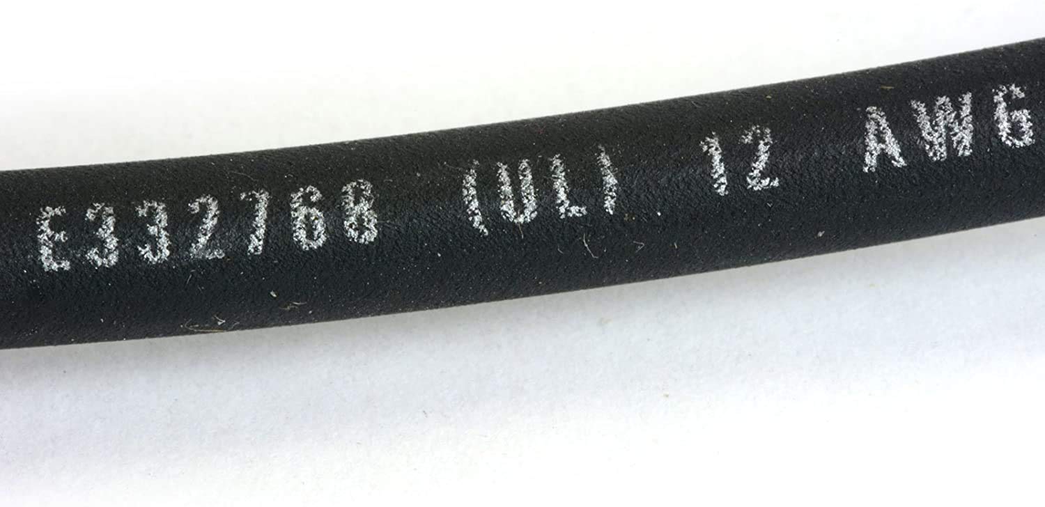 TEMCo 12 AWG/Gauge Solar Cable - Made in The USA 10 Feet Black (Variety of Lengths Available)