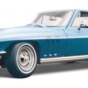 Maisto 1965 Chevy Corvette, Blue 31640BL - 1/18 Scale Diecast Model Toy Car