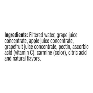 Tropicana 100% Juice, Ruby Red Grapefruit, 10 fl oz (Pack of 24) - Real Fruit Juices, Vitamin C Rich, No Added Sugars, No Artificial Flavors