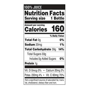 Tropicana 100% Juice, Ruby Red Grapefruit, 10 fl oz (Pack of 24) - Real Fruit Juices, Vitamin C Rich, No Added Sugars, No Artificial Flavors