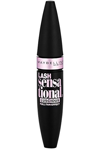 Maybelline New York Lash Sensational Luscious Washable Mascara, Blackest Black, 0.32 fl. oz.